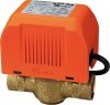 Spring-return two-way motorized valve ½" BB internal thread two-way zone valve 1/2" 230V Switches to voltage, resets automatically