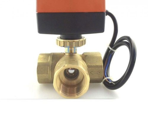 Zone valve 12V motorized 3-way valve 3-way valve heating 1" internal thread connection 