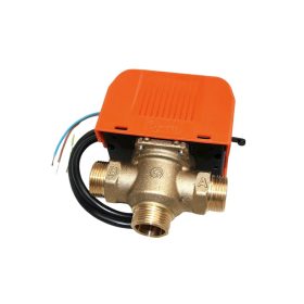 Rugós visszahúzású háromjáratú motoros szelep 3/4"