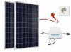 Plug-in solar panel system 230V 600W - compensates momentary consumption in isolated system