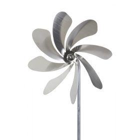 Szélkerék modell.  20 cm átmérőjú rozsdamentes golyóscsapágyazott szélforgó
