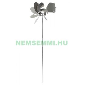 Szélforgó 20 cm átmérőjű rozsdamentes golyóscsapágyazott szélkerék modell a szélirányba fordulást se