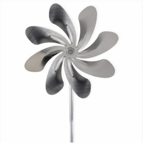   Fém szélforgó modell 40 cm átmérőjű rozsdamentes golyóscsapágyazott szélkerék a szélirányba fordulást segítő szárnnyal