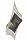 3D metal pinwheel made of stainless steel 19x19 cm wind toy