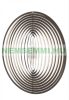 3D metal spinning ball made of stainless steel 15x15 cm wind toy
