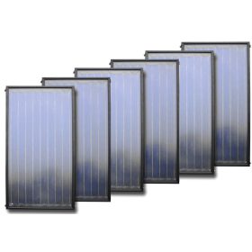   6 db SID síkkollektor csomag árban, 6 év garanciával, A legjobb ár - érték arányú Napkollektor nagykereskedelem