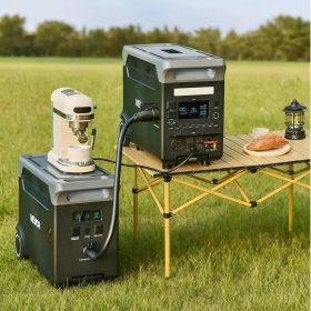   Hordozható erőmű kiegészítő akkumulátor 3840Wh bővítő akkumulátor 3 kimenettel