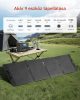 Hordozható erőmű 1200W + 200W napelem – 806 Wh LiFePO4 napelemes generátor szett