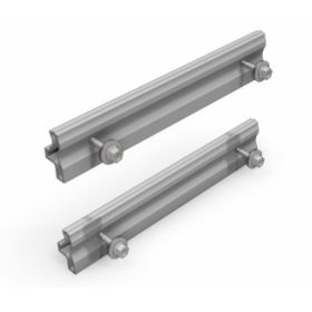   Schletter alu sínösszekötő, napelem tartókeret szereléshez. 4 db rozsdamentes csavarral 