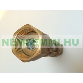 Átfolyásmérő áramlásmérő sárgaréz 2-12 l/p állítható átfolyás mennyiség mérő