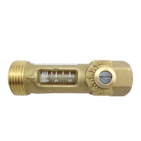 Átfolyásmérő áramlásmérő sárgaréz 2-8 l/p 1/2