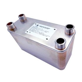   Lemezes hőcserélő 110 lemezes 3700kW 2” külső csatlakozással Ba-115-110