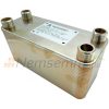 Plate heat exchanger 50 plates 1700kW with 2" external connection Ba-115-50