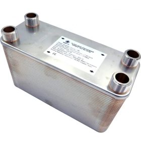   Lemezes hőcserélő 70 lemezes 2400kW 2” külső csatlakozással Ba-115-70