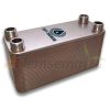 Plate heat exchanger 90 plates 3150kW with 2" external connection Ba-115-90