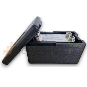   Lemezes hőcserélő szigeteléssel 30 lemez 65kW teljesítmény 4x3/4” külső csatlakozással