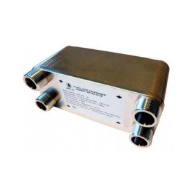   Lemezes hőcserélő 40 lemez 85kW 3/4" külső csatlakozással