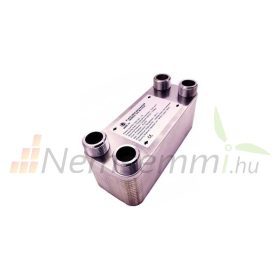   Lemezes hőcserélő 34 lemez 135kW 1" külső csatlakozással