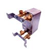 Plate heat exchanger 50 plates 175kW with 1" external connection