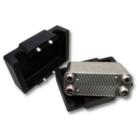   Lemezes hőcserélő szigeteléssel 50 lemezes 210kW 4x3/4” külső csatlakozással