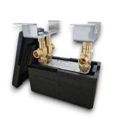   Lemezes hőcserélő szigeteléssel 60 lemez 255kW 3/4" külső csatlakozással, tartószerkezettel és szigeteléssel Ba-23-60