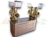 Lemezes hőcserélő 70 lemezes 390kW 4x1 1/4" külső csatlakozással tartószerkezettel