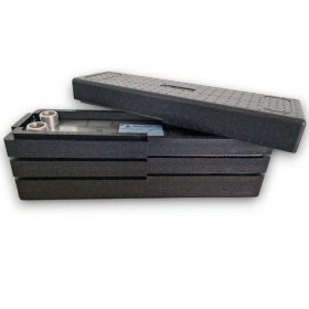   Lemezes hőcserélő szigeteléssel 20 lemezes hőcserélő 220kW 4x1 1/4” csatlakozással fedlap pár