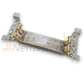   Lemezes hőcserélő 30 lemezes 330kW 4x1 1/4” külső csatlakozással tartószerkezettel