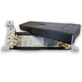   Lemezes hőcserélő 30 lemezes 330kW 4x1 1/4” csatlakozású, tartószerkezettel és szigeteléssel Ba-60-30