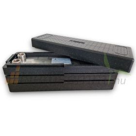   Lemezes hőcserélő szigeteléssel 30 lemezes hőcserélő 330kW 4x1 1/4” csatlakozással fedlap pár 