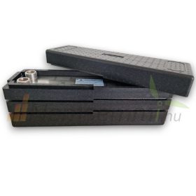   Lemezes hőcserélő szigeteléssel 40 lemezes hőcserélő 440kW 4x1 1/4” csatlakozással fedlap pár és emelőlap