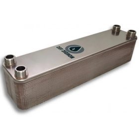   Lemezes hőcserélő 40 lemezes 440kW 4x1 1/4” külső csatlakozással