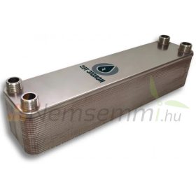   Lemezes hőcserélő 50 lemezes 550kW 4x1 1/4” külső csatlakozással