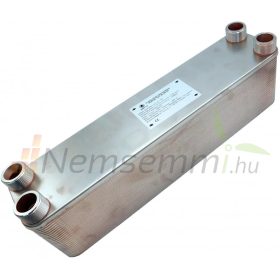   Lemezes hőcserélő 80 lemezes 526 mm hosszú 880kW 4x1 1/2” külső csatlakozással