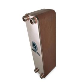   Lemezes hőcserélő 90 lemezes 526 mm hosszú 990kW 4x1 1/2” külső csatlakozással