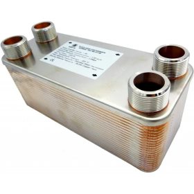   Lemezes hőcserélő 30 lemezes 700kW 2” külső csatlakozással Ba-95-30