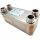 Plate heat exchanger 30 plates 700kW with 2" external connection Ba-95-30