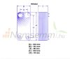 Plate heat exchanger 30 plates 700kW with 2" external connection Ba-95-30