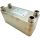 Plate heat exchanger 40 plates 1000kW with 2" external connection Ba-95-40