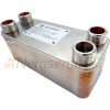 Plate heat exchanger 40 plates 1000kW with 2" external connection Ba-95-40