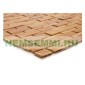   Bambusz kerti zuhany kilépő kültéri és beltéri használatra szolár zuhanyhoz vagy medence mellé 60x90 szőnyeg