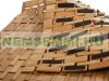 Bamboo garden shower outlet for outdoor and indoor use for solar shower or by the pool 60x90 mat