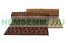 Bamboo garden shower outlet for outdoor and indoor use for solar shower or by the pool 60x90 mat