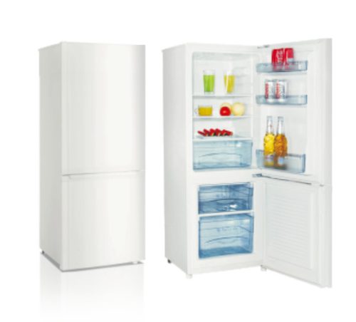 Refrigerator 139 liter 12V 24V direct current design fridge freezer for solar systems, among others