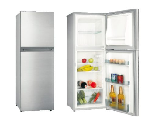 Refrigerator 150 liter 12V 24V direct current design freezer refrigerator for solar systems, among others