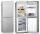 Refrigerator 172 liter 12V direct current design fridge freezer for solar systems, among others