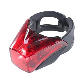 LED bicikli hátsó lámpa akkumulátorral