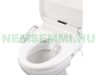 Bidet heated dryer bidet toilet seat night light, controllable by application, glows in the dark, deodorizing function