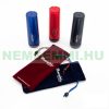 Travel bidet in red, blue and black 