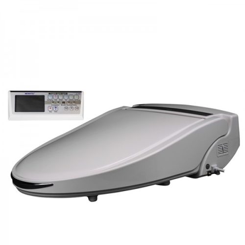Bidet toilet seat in luxury design, with LCD remote control, heated seat